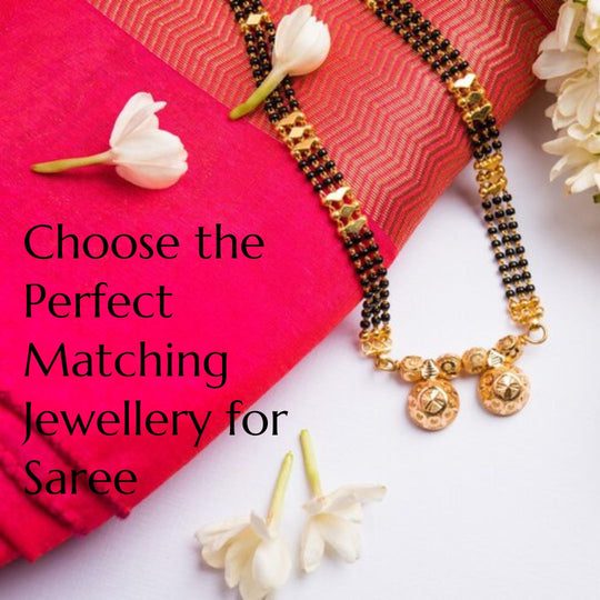 Matching Jewellery for Saree
