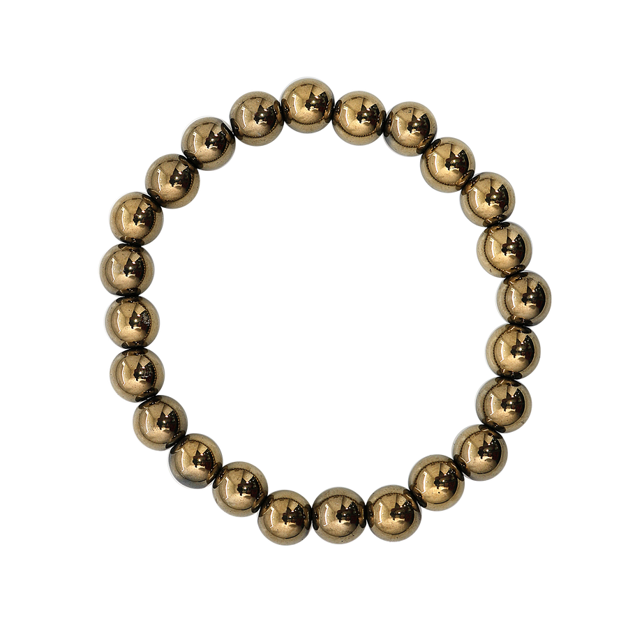 Natural Pyrite & Money Magnet Bracelet 2pc Combo Set