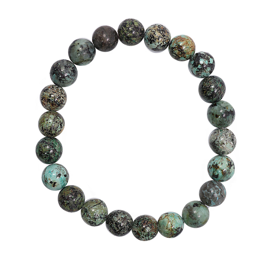 Natural Verasite Beads Bracelet