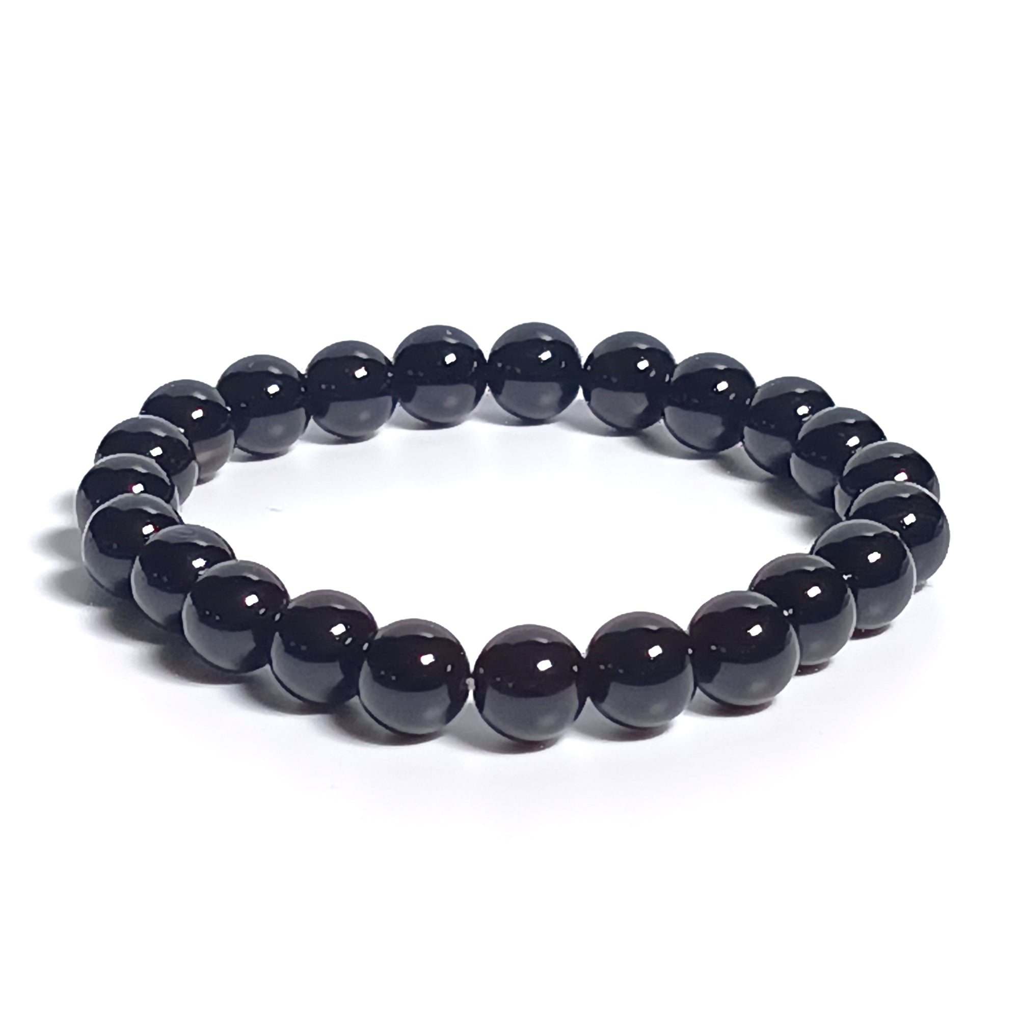 Jet Beads | Island Malju Black Bead Bracelet, Chains and Anklets 5 1/2