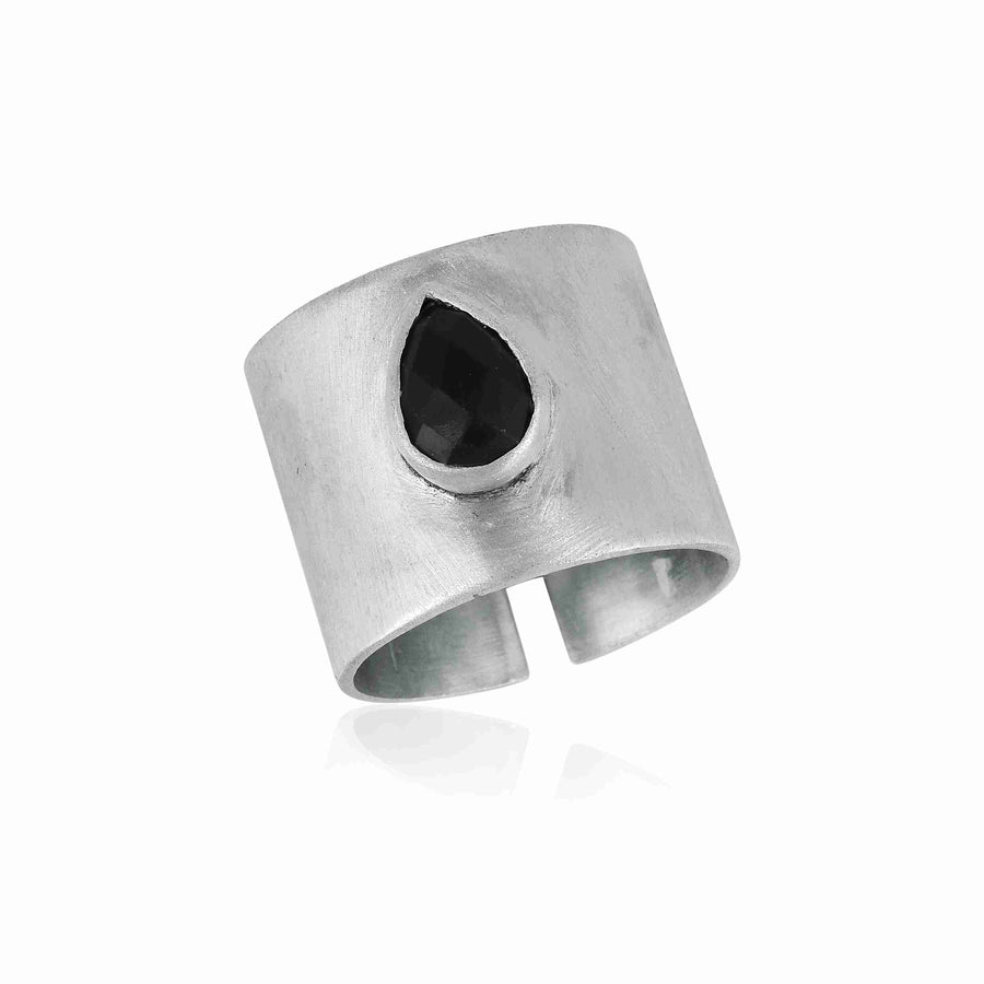 Black & Silver Attention-getting Design High Quality Ring For Men - Style  B225 – Soni Fashion®