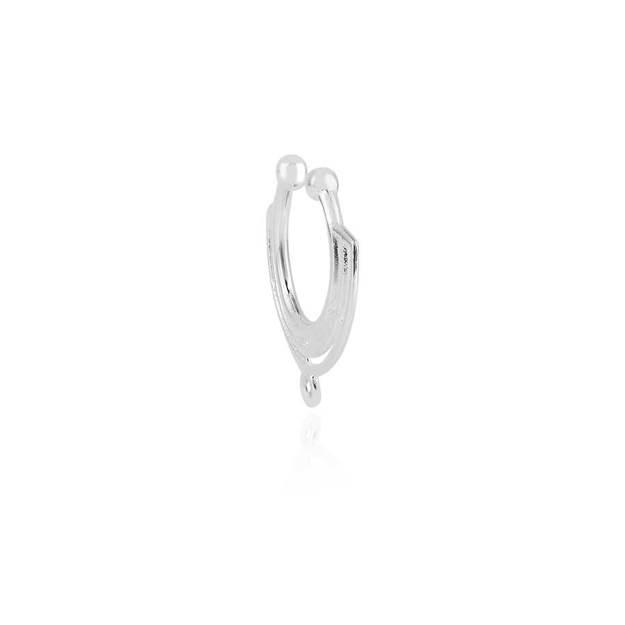 Taco 925 Silver Septum Nose Ring