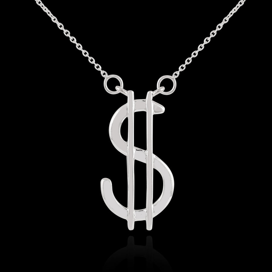 Dollar Sterling Silver Pendant with Chain2