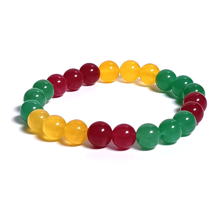 Multicolor Natural Unisex Beads Bracelet 3