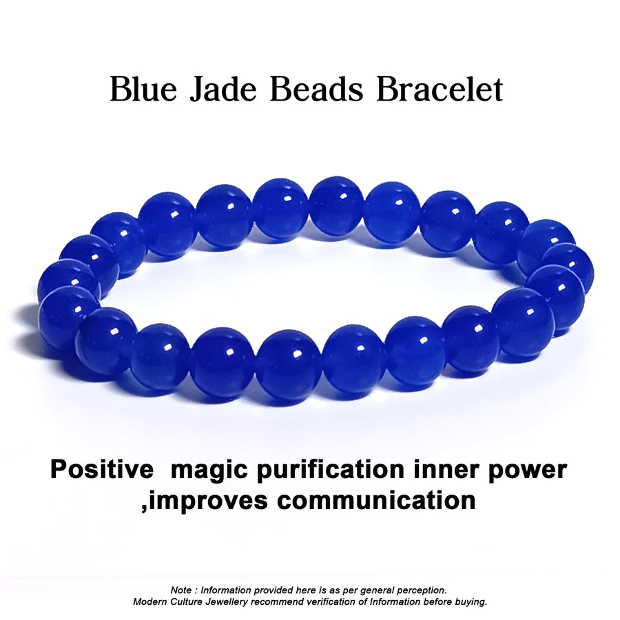 Blue Jade Beads Bracelet Benefits