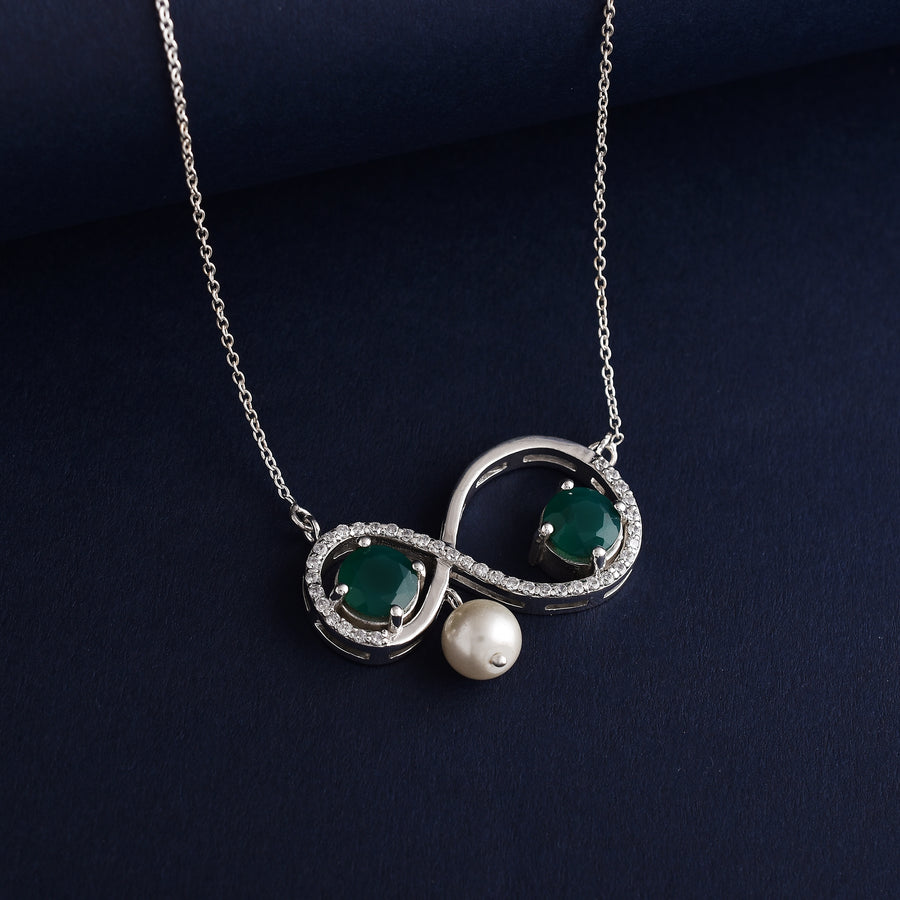 Infinite Love 925 Silver Pendant Necklace