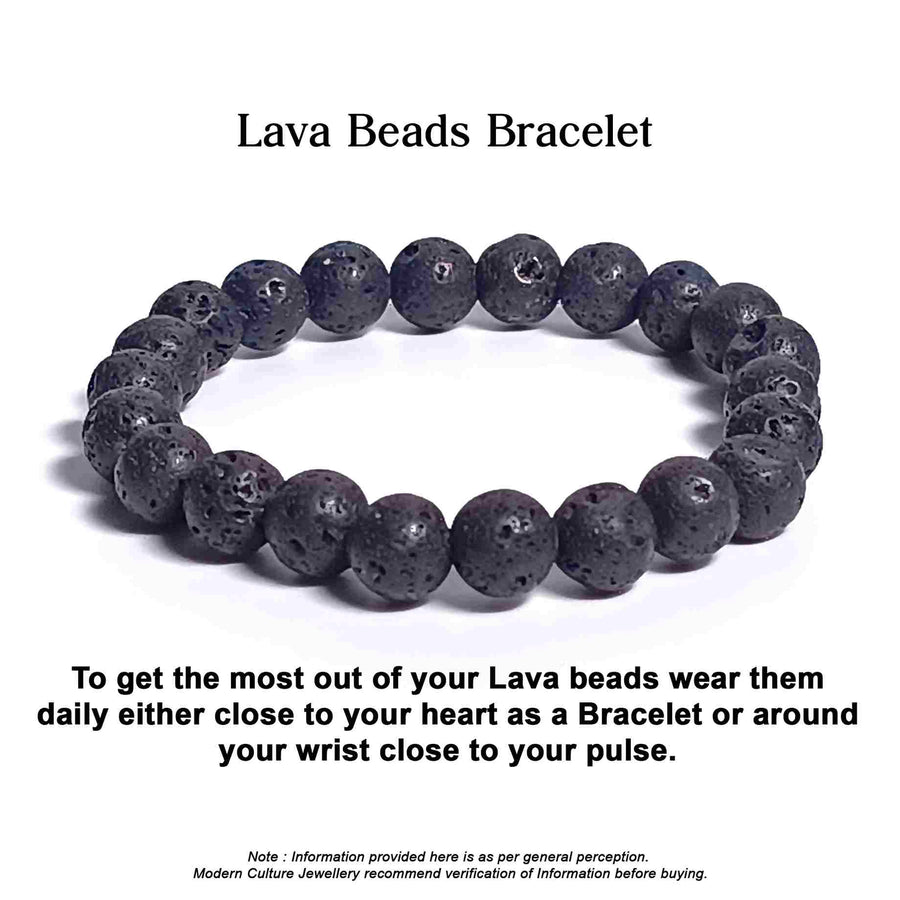 Lava Stone Bracelet - Pandit.com