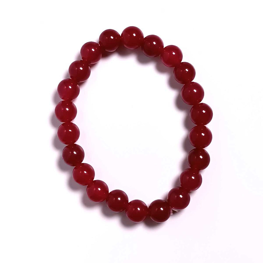 Red Quartz Beads Bracelet