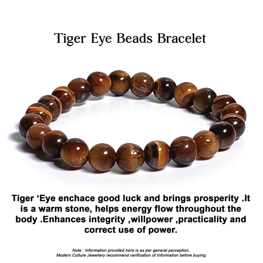 Tiger Eye Beads Bracelet Benefits