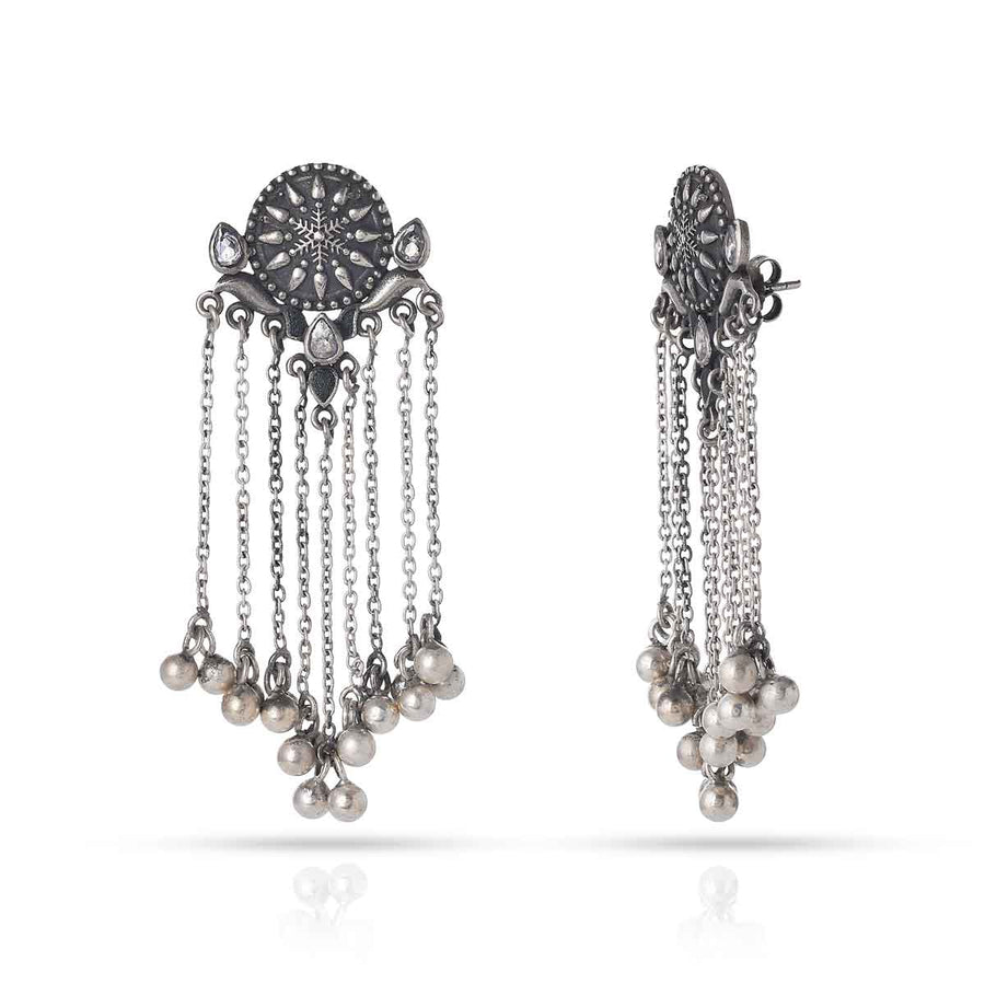 Waterfall Sterling Silver Earrings